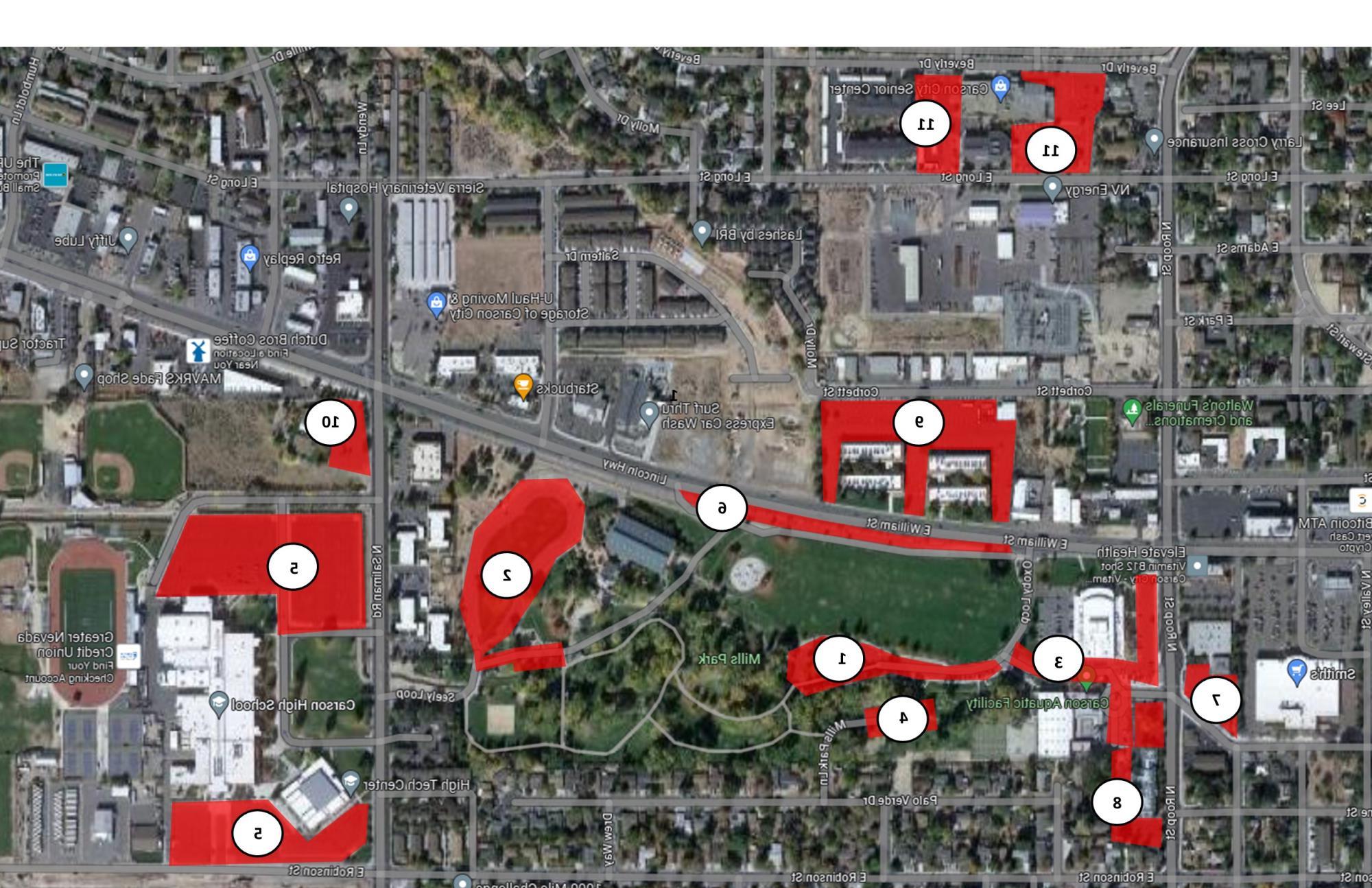 2024 Boonanza Parking Map